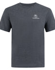 Flag T-Shirt in Heather Charcoal - Guns and Golf