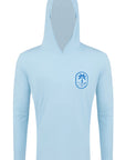 Sun Protection Hoodie in Blue - Guns and Golf