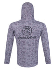 Sun Protection Hoodie in Camo - Guns and Golf
