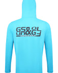 Sun Protection Hoodie in Ocean Blue