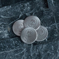 Ball Marker in Stainless Steel - Guns and Golf