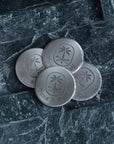 Ball Marker in Stainless Steel - Guns and Golf