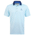 Greyson Performance Polo in Light Blue - Guns and Golf
