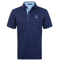 Greyson Performance Polo in Navy - Guns and Golf