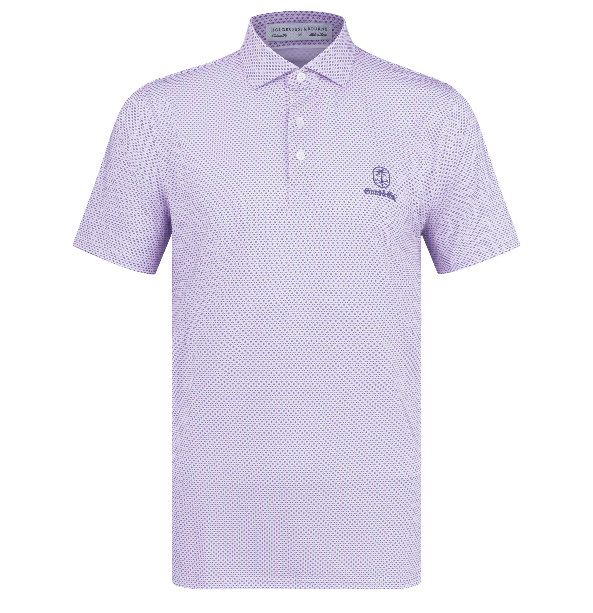 Holderness & Bourne Performance Polo in Pink - Guns and Golf