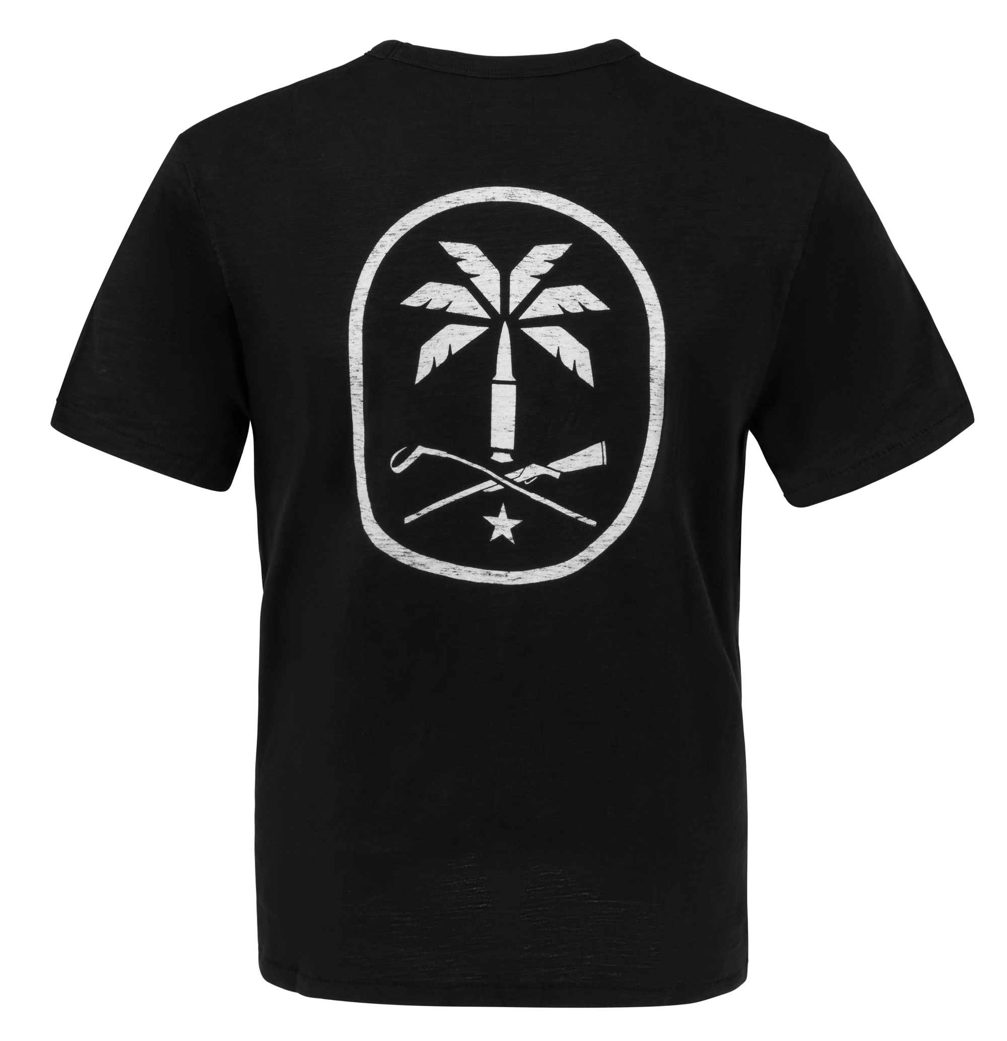 Icon T-Shirt in Black - Guns and Golf
