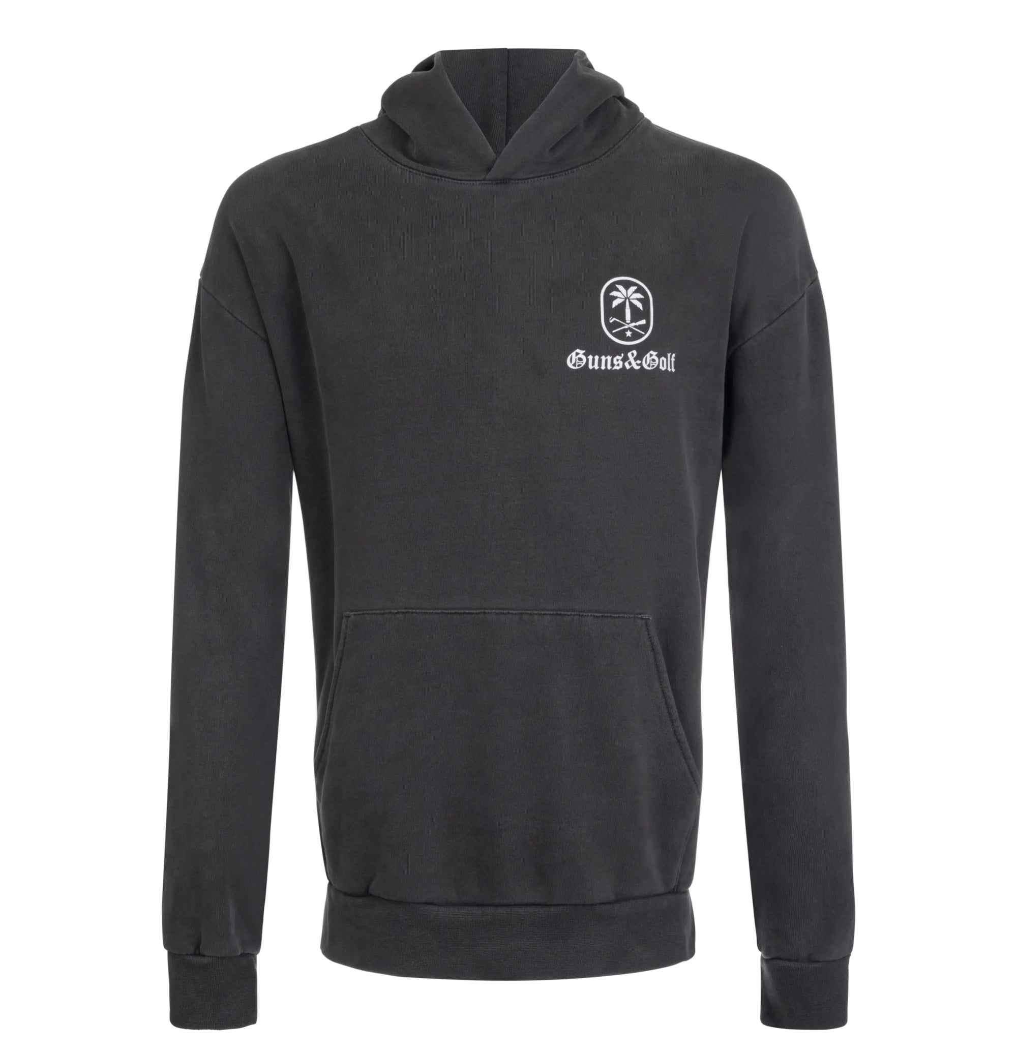 Icon Hoodie in Black - Guns and Golf