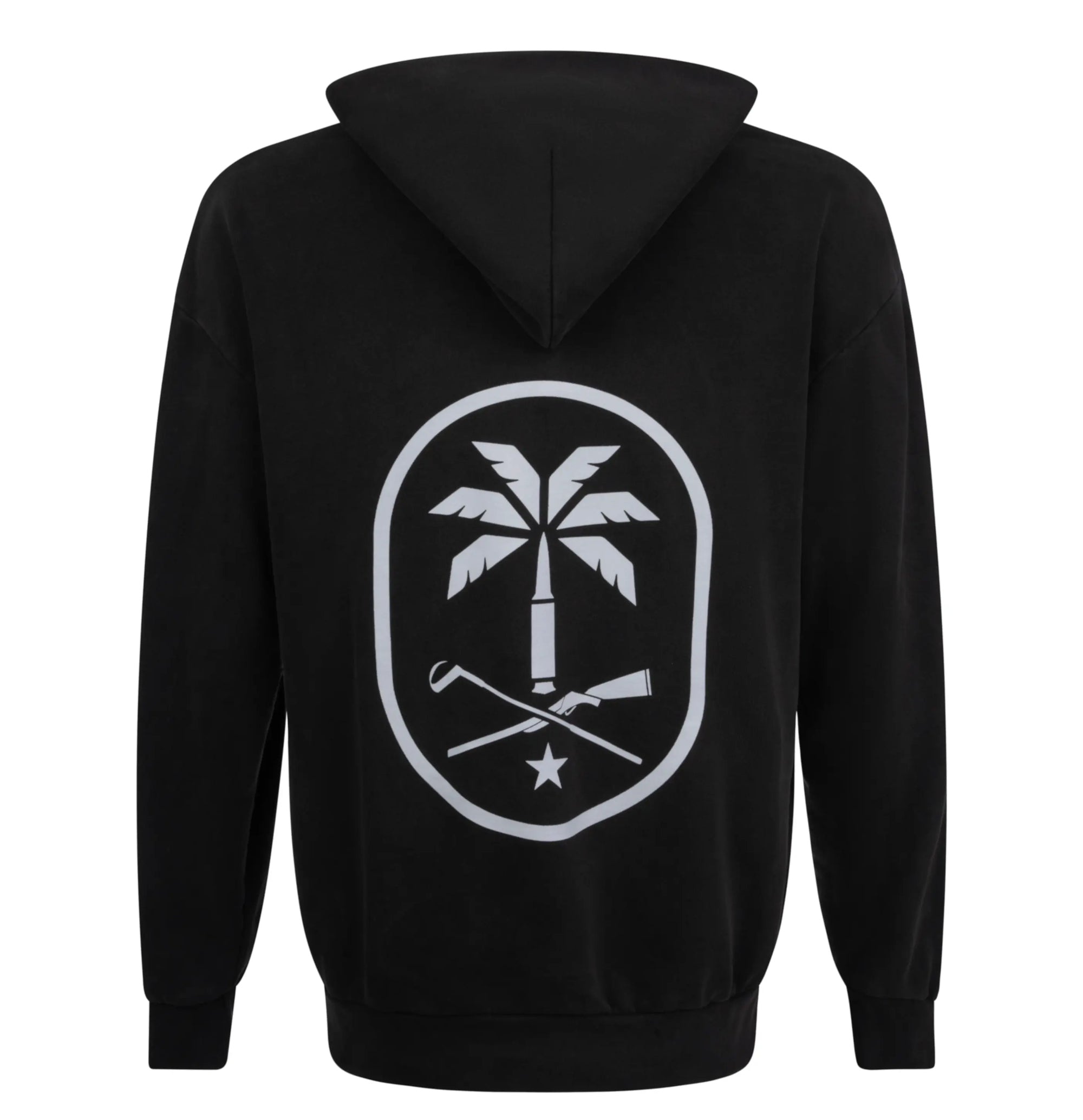 Icon Hoodie in Black - Guns and Golf