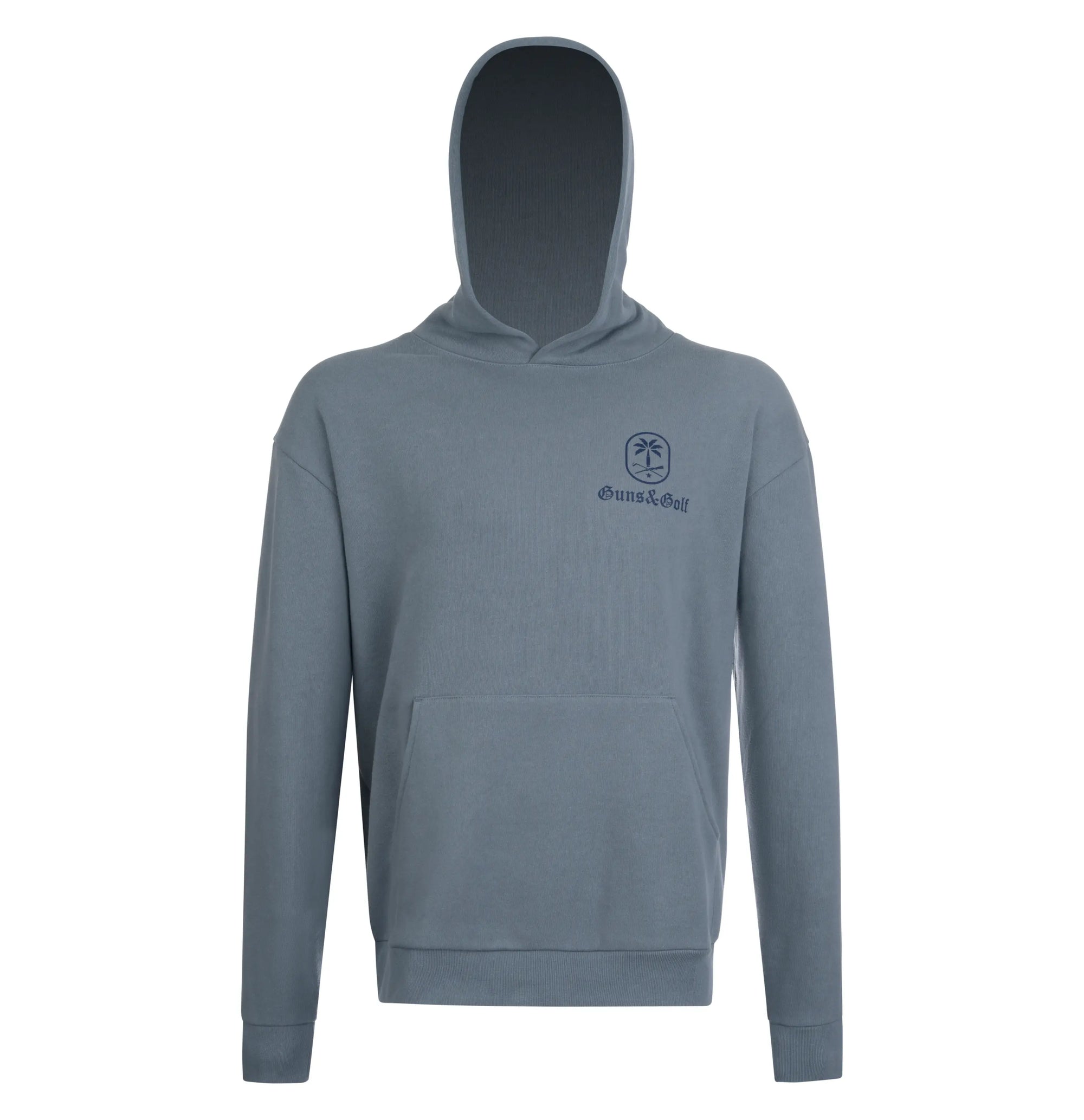 Icon Hoodie in Blue - Guns and Golf