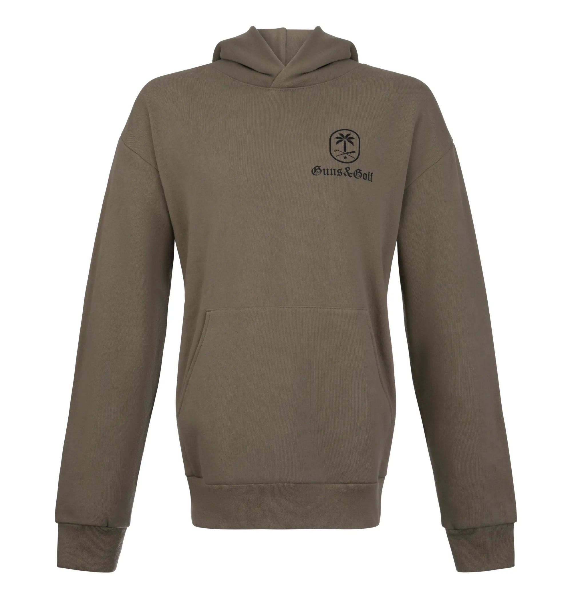 Icon Hoodie in Olive - Guns and Golf
