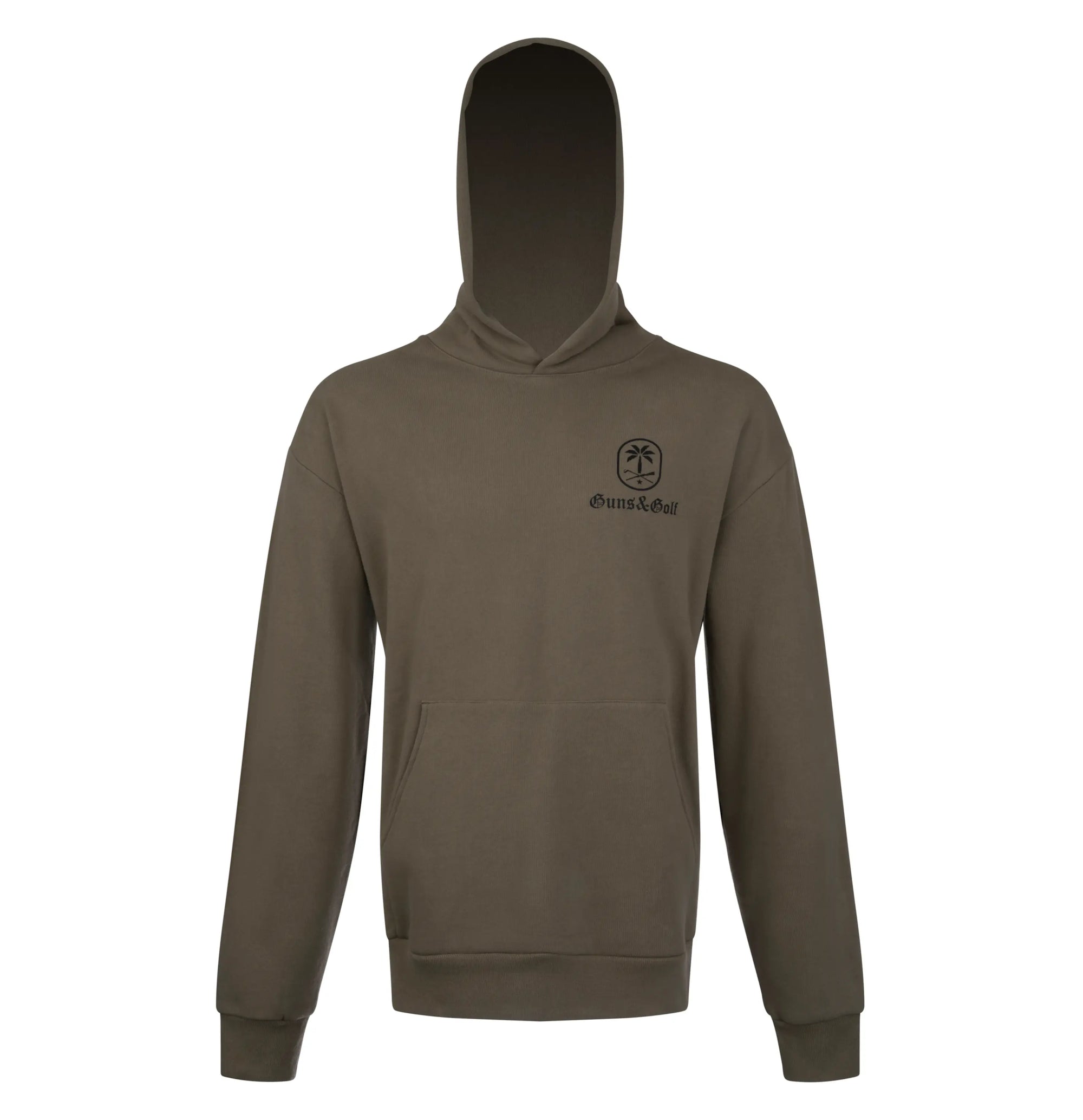 Icon Hoodie in Olive - Guns and Golf