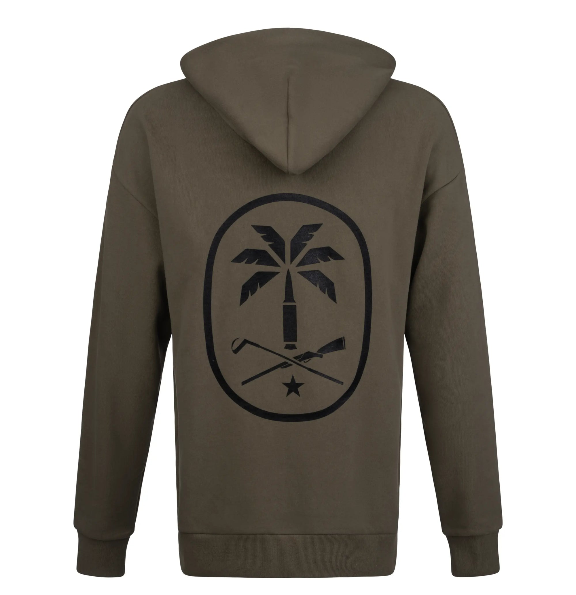 Icon Hoodie in Olive - Guns and Golf