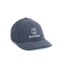 Fitted Hat in Heather Charcoal - Guns and Golf